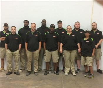 Crew Photo 2016, team member at SERVPRO of Catonsville