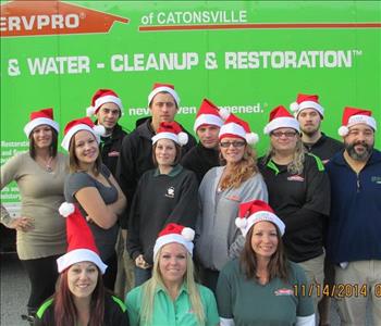 Holiday Crew 2014, team member at SERVPRO of Catonsville