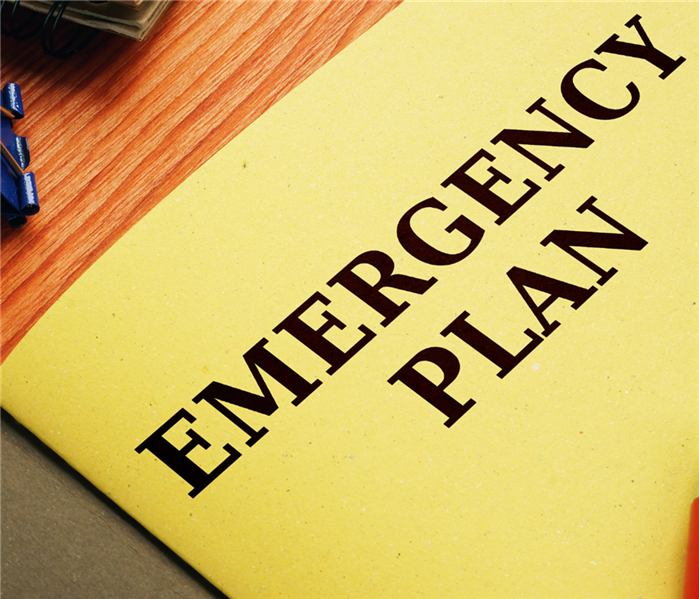Emergency plan folder